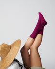 Bordeaux Cotton Sock