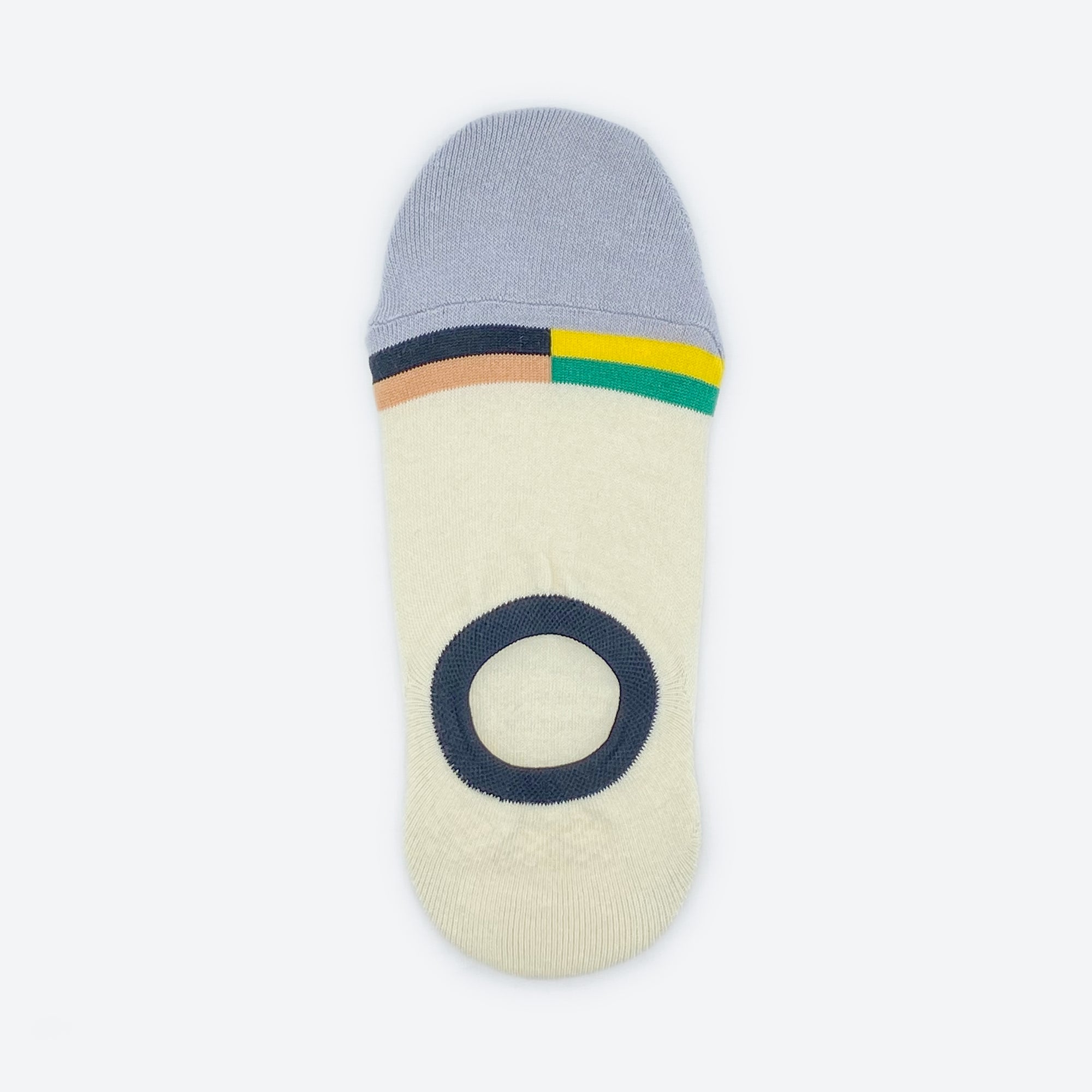 Hooray Sock Co. Marina No Show Socks. Lightweight, minimal, perfect for hot weather. Heel grips for secure fit. Size: Large (US men’s 8-12), Small (US women&#39;s 4-10)